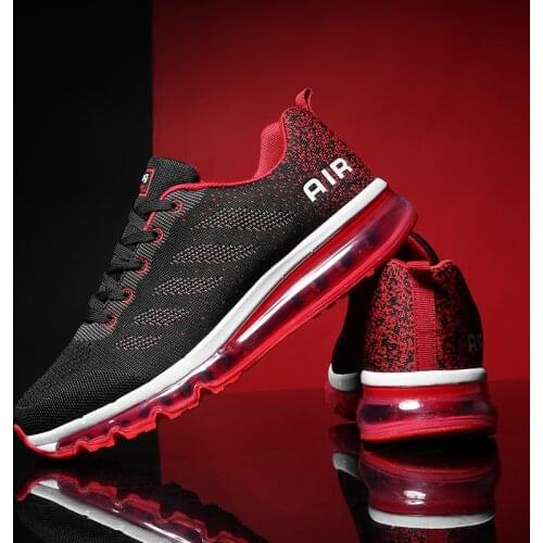 Hot Black Couple Keep Running Shoes Men Breathable Mesh Max Air Shoes Men Comfortable Mens Running Sneakers Zapatillas Hombre