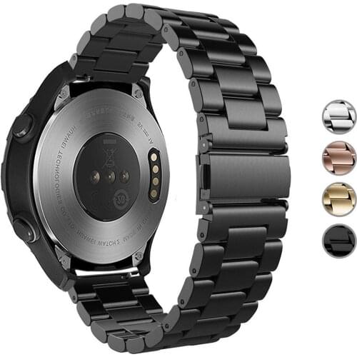 Metal strap for Huawei watch GT/2 pro 22MM Honor Magic 2 Smart Band bracelet stainless steel strap for TicWatch Pro wristband