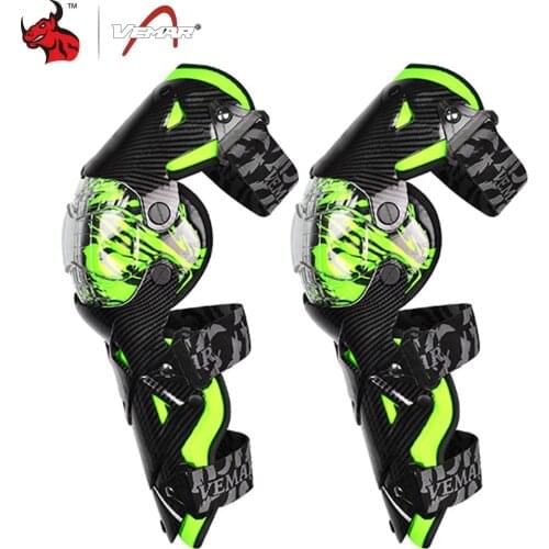 VEMAR Motorcycle Knee Protector Knee Pad Men Protective Gear Knee Gurad Rodiller Equipment MX Motorbike Motocross Joelheira Gear