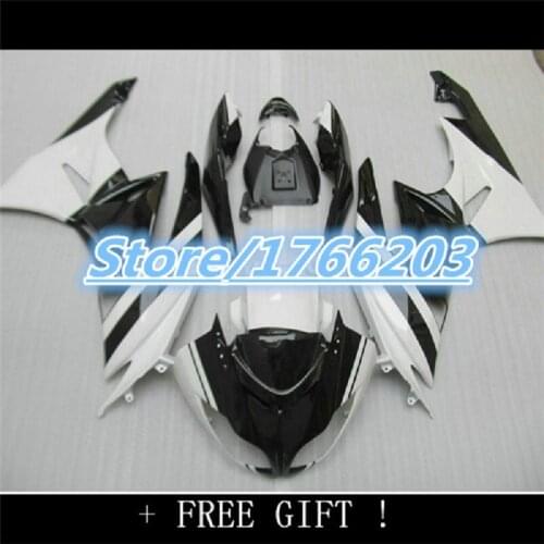New fairing FOR KAWASAKI NINJA ZX6R 09-12 Zx6r 2009-2012 ZX 636 Zx-6r 2012 black white Bodywork Fairing