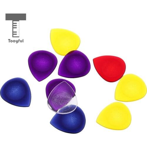 Tooyful Plastic Alice Pick Plectrums Thickness for Acoustic Electric Guitar Bass 2mm
