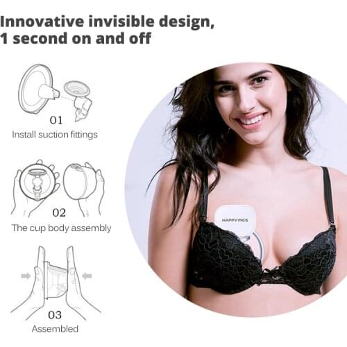 Pregnant women mother Portable Electric Breast Pump USB Chargable Silent Wearable Hands-Free Portable Milk Extractor Automatic M