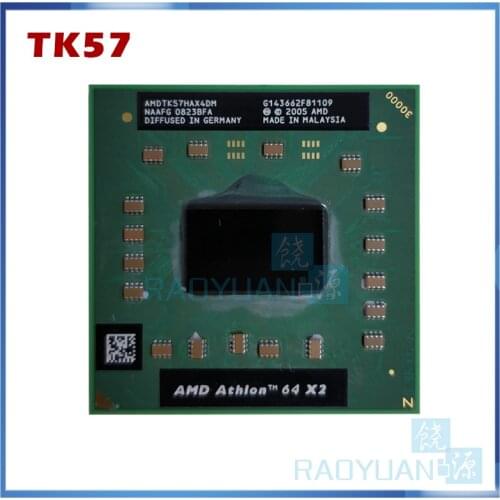 AMD Athlon 64 X2 TK-57 - AMDTK57HAX4DM TK57 TK 57 Laptop processor CPU Socket S1