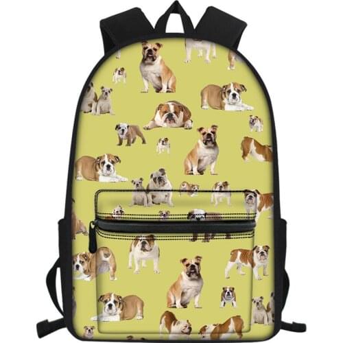 Customizable lion tiger print pattern backpack, used for teen girls high school backpacks, shoulder bags, rucksacks