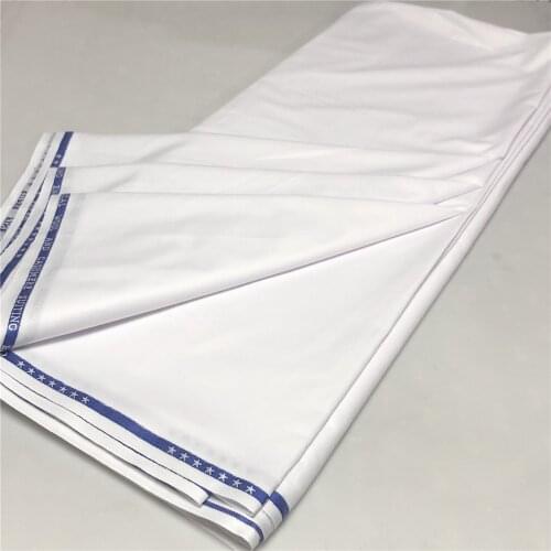 SJ Lace TR African Soft Cashmere Cotton Atiku Fabric for Men Cloth Plain Atiku Cashmere Polish Fabric Material For Garment 2-3