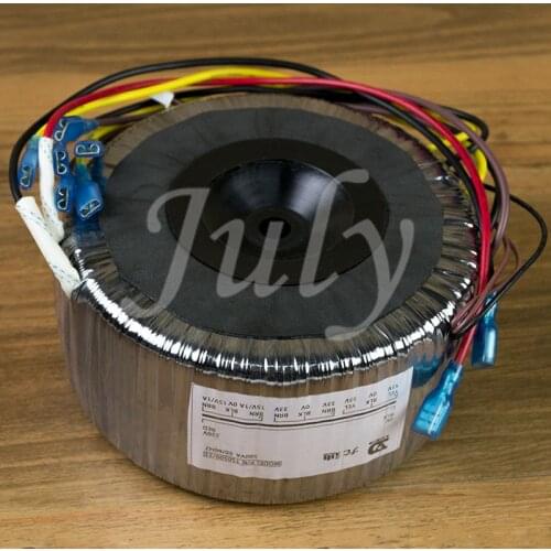 500W toroidal transformer 230v to double 33v two groups + double 15v+ single 12v pure copper fever advanced toroidal transformer