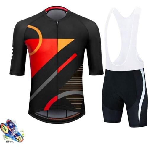 Road Bike Jersey Set Mens Cycling Clothing 2021 Summer MTB Team Clothes Short Sleeve Ropa Ciclismo Outdoor Riding Bike Uniform