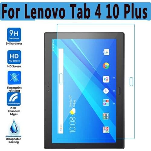 HD Tempered Glass for Lenovo Tab 4 10 Plus Screen Protector for TB-X704F TB-X704L TB-X704 Tablet 9H 0.33mm Glass Film Guard