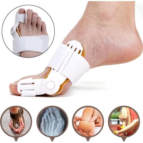 1/2pcs Bunion Corrector Splint Big Toe Straightener Hallux Valgus Brace From Bone On the Leg Orthopedic Goods Pedicure Foot Care
