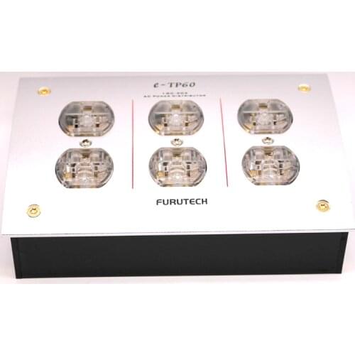 1pcs Hi-end e-TP60 AC Power Distributor AC HIFI Power conditioner amp IEC inlet electrical plug socket power filter