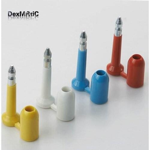 10pcs SO17712 High Security Seals Bullet Type Lock Cable Seal for Container Wholesale