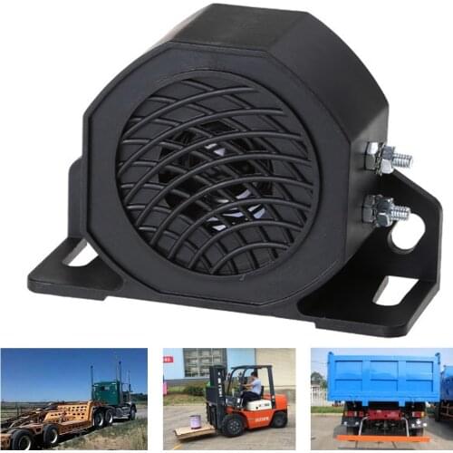110dB 12-60V Car Reverse Siren Horn Backup Beeper Sound Warning Alarm Vehicle Horn Set For Heavy Duty Vehicle Reversing Reminder