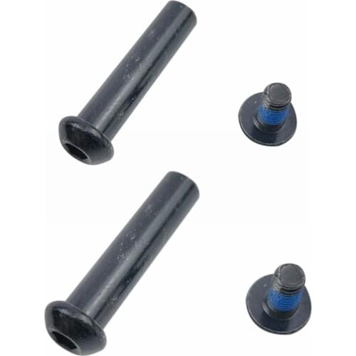 2PCS Folding Lock Screw Pull Ring Screw Assembly for Ninebot MAX G30 Electric Scooter Replacement Parts, 9MM & 7MM