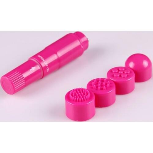 Interchangeable Head Vibrators Female Clitoral Stimulator Vaginal G-spot Massager Sex Toys for Women Lesbian SM Tools Tease