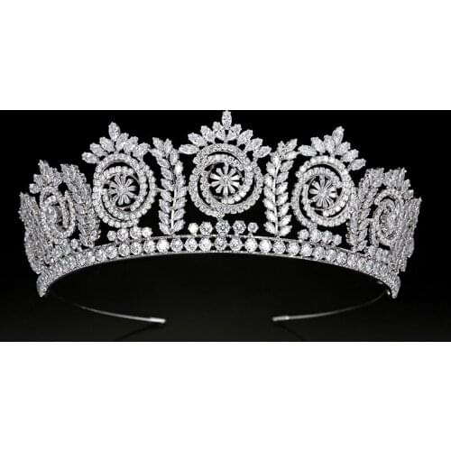 Tiaras And Crowns Fashion Elegant Bridal Crowns For Women Wedding Gift Hair Accessories BC4847 Hair Jewelry Corona Princesa