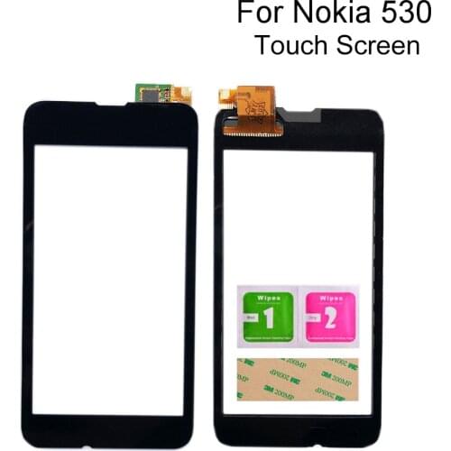 Touch Screen Digitizer For Nokia lumia 530 N530 TouchScreen Lens Sensor Tools 3M Glue