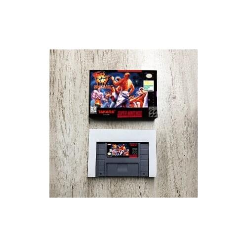 Fatal Fury Special - USA Version Action Game Card with Retail Box