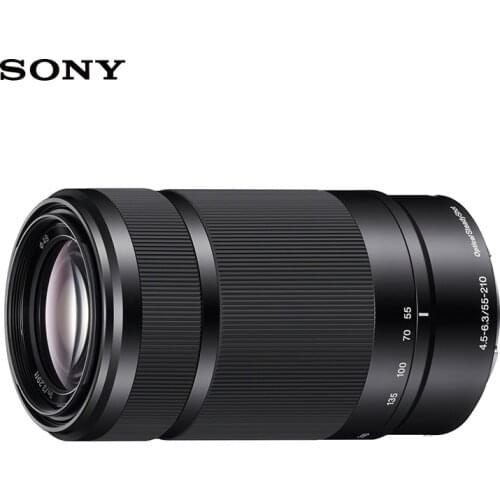 Sony E 55-210mm f/4.5-6.3 OSS Lens (Black)