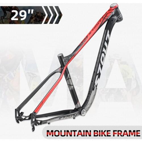 STOUT al6069 Mountain Bike Frame For 26 27.5 29er Wheelset Smooth Welding Internal Cable