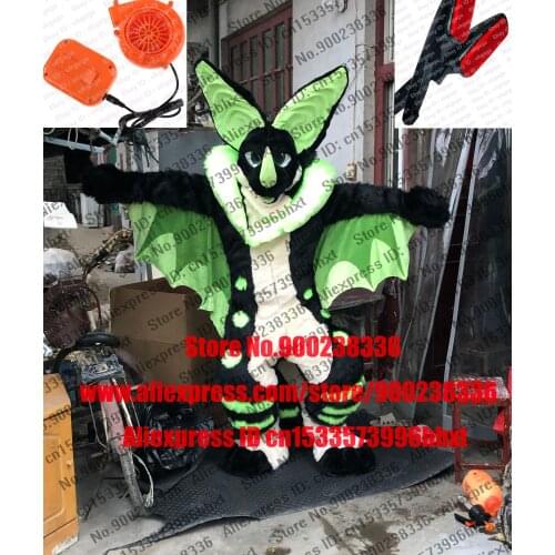 3-D Eyes Digitigrade Bent Legs Fursuit Fullsuit Teen Costumes Angel Dragon Dog Fox Furry Suit Custom For Child Adult