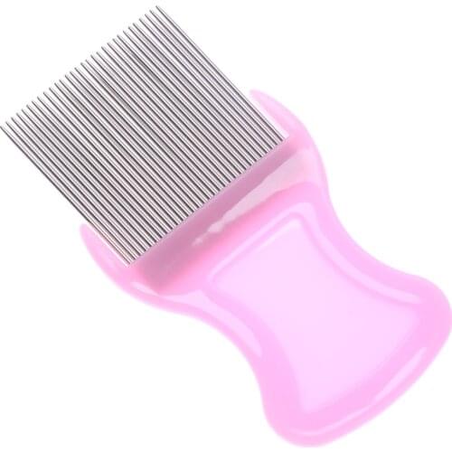 Hair Lice Comb Brushes Terminator Fine Egg Dust Nit Free Removal Stainless Steel