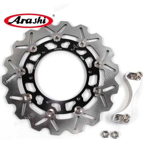 ARASHI Rear Brake Disc For YAMAHA XP T-MAX 500 2001-2011CNC Brake Disks Rotors XP500 XP-500 T-MAX 500 2010 2009 2008 2007 2006