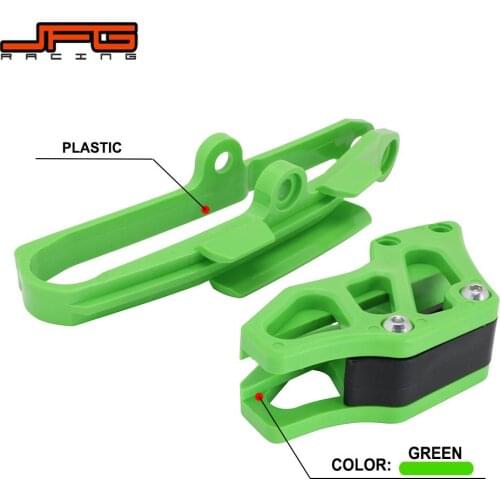 Motorcycle Chain Guide Guard + Chain Slider Guide For KAWASAKI KX250F KXF250 KX450F KXF450 KX 250F 450F 2009-2016 Dirt Bike