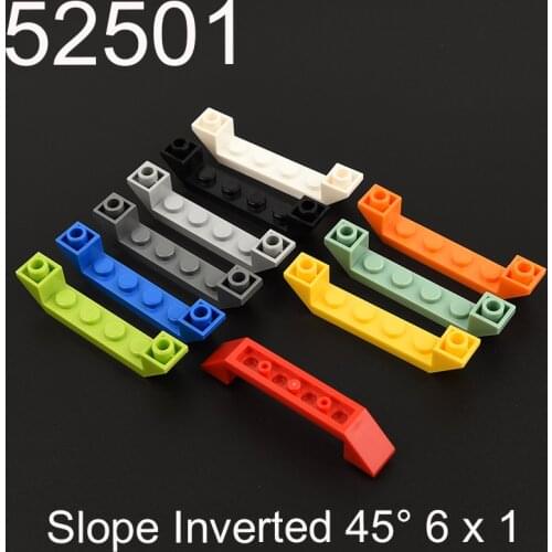 10PCS 52501 Slope Inverted 45° 6x1 high-tech Building block accessories parts MOC Construction DIY Education Build Toys Brick