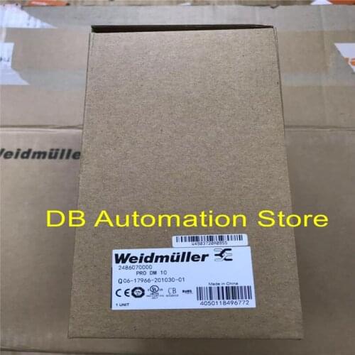 100% original sealed WEIDMUELLER Diode module - PRO DM 10 - 2486070000