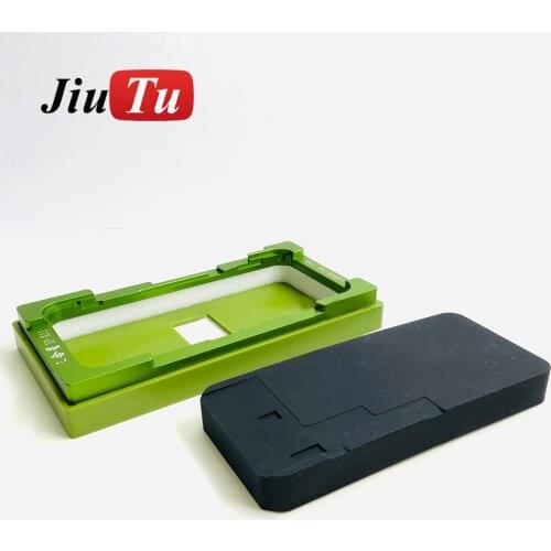 2 in 1 Alignment Laminating Mold For iPhone 11 XR XS Max 11promax OCA Glass LCD Touch Screen Alignment Mould with Rubber Mat