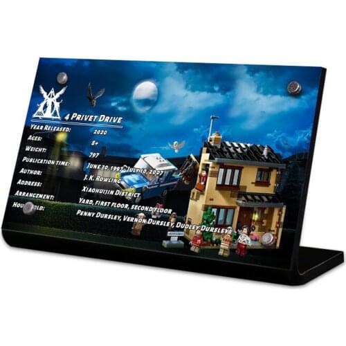 Acrylic display stand brand for 75968