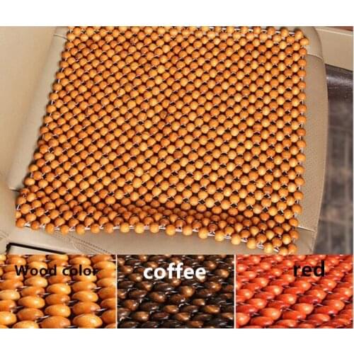 Accessories Automobiles Seat Cover Wood Bead Massages Car Seat Covers Home/Car/Office Chair Cover Mat 1 Pcs