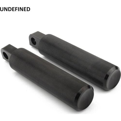 Black Motorcycle Foot Pegs Rest Front Rear Footrest CNC for Harley Touring Road King Sportster XL 883 Dyna Fatboy V-Rod Softail