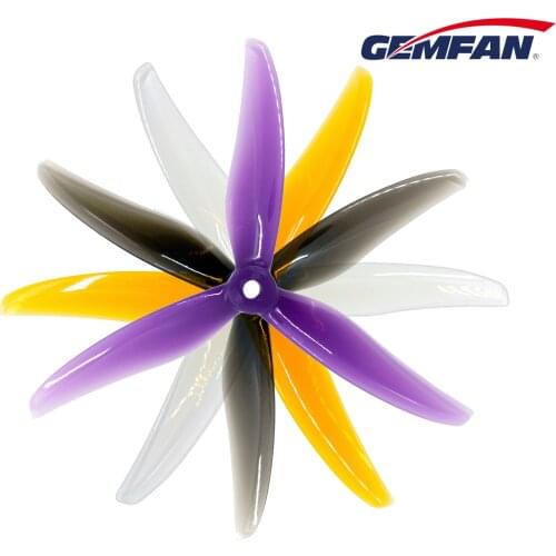 Gemfan Hurricane 5236 Props 3 Blade FPV Multirotor Propeller 4Pair 8PCS Lot Racing Powerful 5inch PC Prop RC Accessories Durable