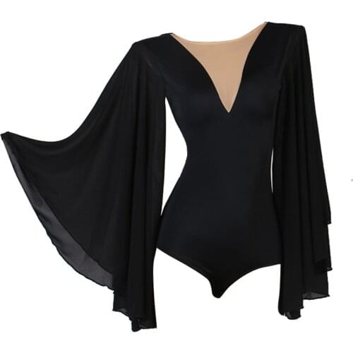 Bodysuit for Ballroom Dance Competition Dresses Waltz Tango Dance Dresses Standard Flamenco Costume Customize