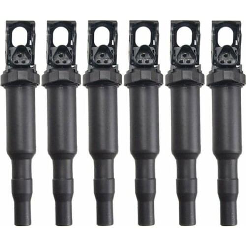 6PCS Ignition Coils For BMW 128i 328i 535i 550i 750i X5 X6 UF592 UF-592