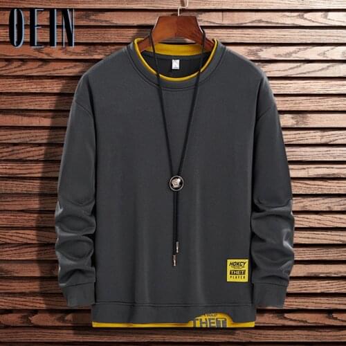 Fashion Brand Hip Hop Men Hoodies 2021 Autumn Mens Sweatshirts New Casual Solid Pullover Street Wear Clothing Mens Harajuku Tops