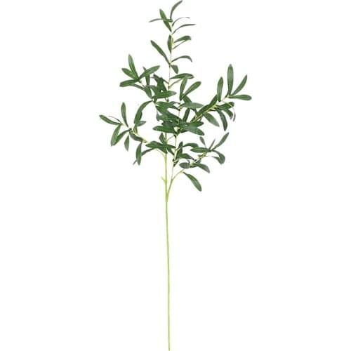 Olive Branch Flower Bouquet 95cm Plastic 37ft Tall 1pcs Simulation Wedding Decoration Green Plant Leaf