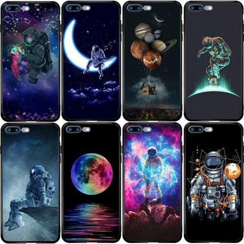 Phone Case for Samsung Note 8 9 10 S6 S7 S8 S9 S10E S11 S20 Ultra Lite Plus Edge Pro Lite Balloon Planet