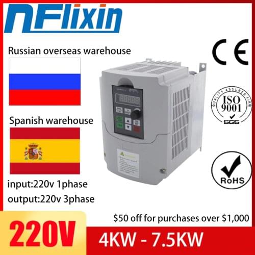 For Europe 1 phase input and 3 phase output frequency converter/ ac motor drive/ VSD/ VFD/ 50HZ Inverter 220 v 2.2KW-5.5KW