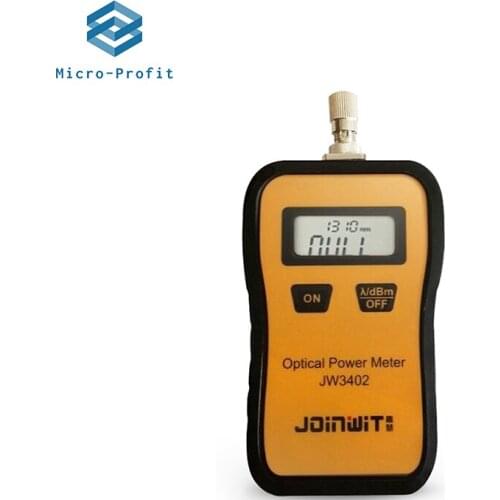 Joinwit JW3402 Optical Laser Source Power Meter -70~+6 or -50~+26dBm Optical Power Meter Fiber Meter Tester