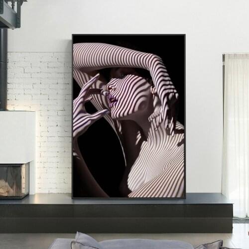 SELFLESSLY Modern Sexy Woman Girl Sunshine Posters Canvas Painting Portrait Pictures Wall Art For Living Room Home Decoration