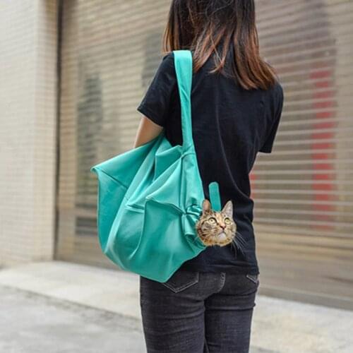 VIP Pet Cat Breathable Outdoor Travel Shoulder Bag Sling Carrier