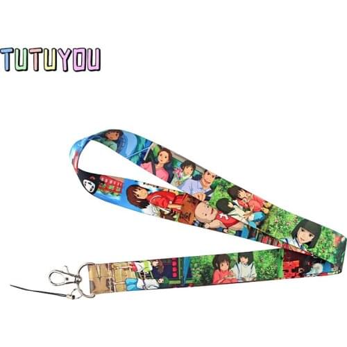 PC1233 Anime Movie Creative Lanyard Badge ID Lanyards Mobile Phone Rope Key Lanyard Neck Straps Accessories