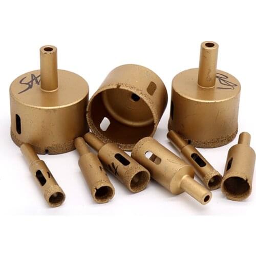 1PCS 6-55mm Brazing Diamond Hole Saw Drill Bit for Marble Granite Glass Ceramic Tile