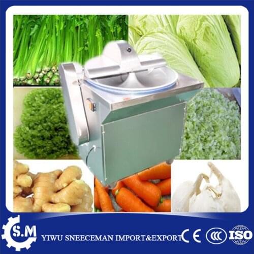 500kg/h Commercial Vegetable shredder Electric vegetable stuffing machine Basin chopping machine