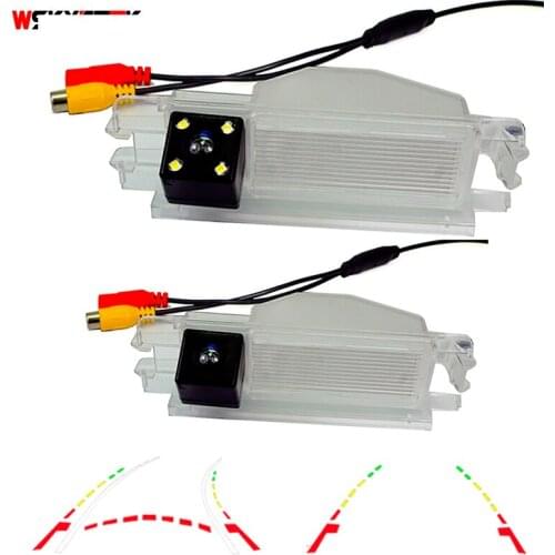 CCD HD Car Rear View camera for 2013 Renault Dacia Duster Sandero Reverse backup parking sensor Intelligent Dynamic trajectory