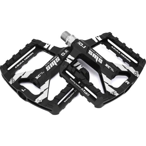 Mountain MTB Mountain Bike Aluminium Alloy Pedals Cycling Ultralight Bicycle Bearing Flat Pedal Bicycle Bike Accessory