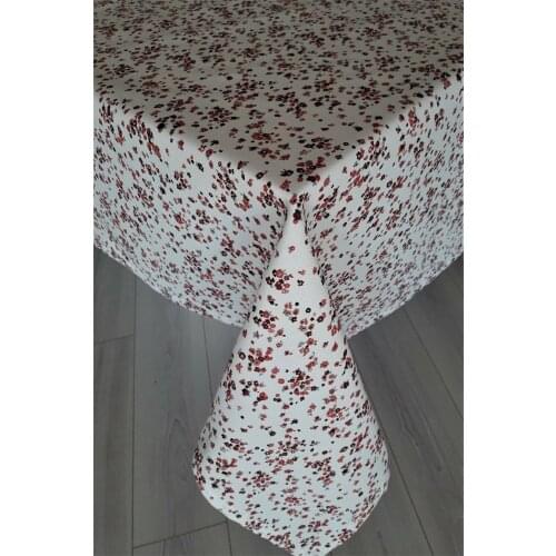 Cotton Patterned Colorful White Table Cloth Wedding, Party,Sofa Cover Turkish Cotton For Rectangular Table