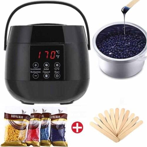 Hair Removal tools Smart Professional Warmer Wax Heater SPA Hands Feet Epilator Depilatory Skin Care Paraffin Wax Machine Kit